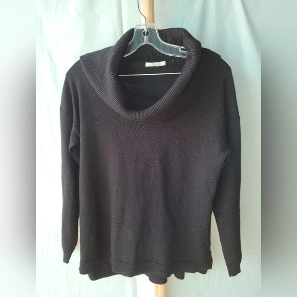 89th & Madison  Black Sweater Cowl Neck - Picture 3 of 6